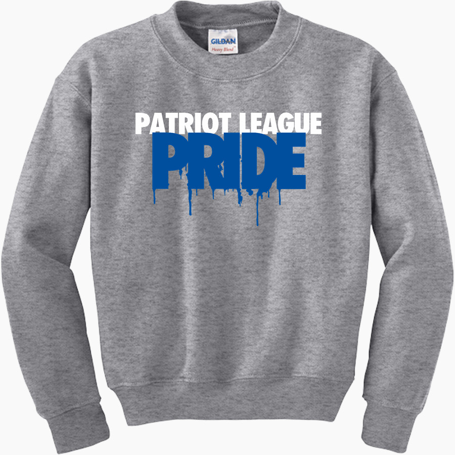 Patriot League Patriot League <span class="pdp-name-mascot">Patriot League</span> Gildan Youth Heavy Blend Crewneck Sweatshirt