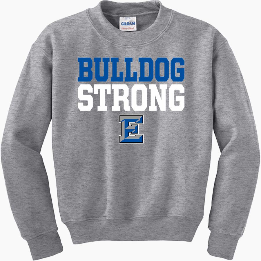 EDEN HIGH SCHOOL BULLDOGS <span class="pdp-name-mascot">EDEN BULLDOGS /LADY</span> Gildan Youth Heavy Blend Crewneck Sweatshirt