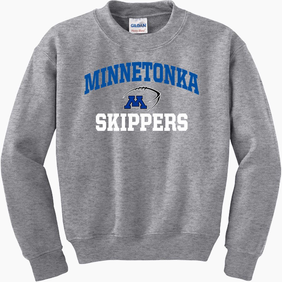 Minnetonka Skippers <span class="pdp-name-mascot">Minnetonka Skippers</span> Gildan Youth Heavy Blend Crewneck Sweatshirt