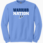 PUEBLO HIGH SCHOOL WARRIORS Gildan Adult Heavy Blend Crewneck Sweatshirt Front Thumbnail