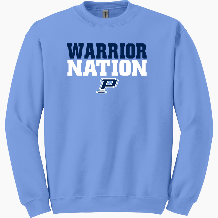 PUEBLO HIGH SCHOOL WARRIORS Gildan Adult Heavy Blend Crewneck Sweatshirt