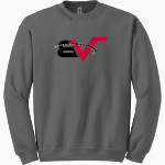 BVSA BOBBY VALENTINE'S SP <span class="pdp-name-mascot">BOBBY VALENTINE'S SPORTS ACADEMY</span> Gildan Adult Heavy Blend Crewneck Sweatshirt Front Thumbnail