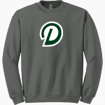 Delta College Pioneers Gildan Adult Heavy Blend Crewneck Sweatshirt Front Thumbnail