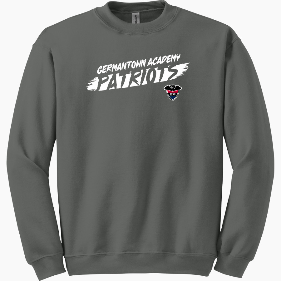 Germantown Academy Patriots <span class="pdp-name-mascot">Germantown Academy Patriots</span> Gildan Adult Heavy Blend Crewneck Sweatshirt