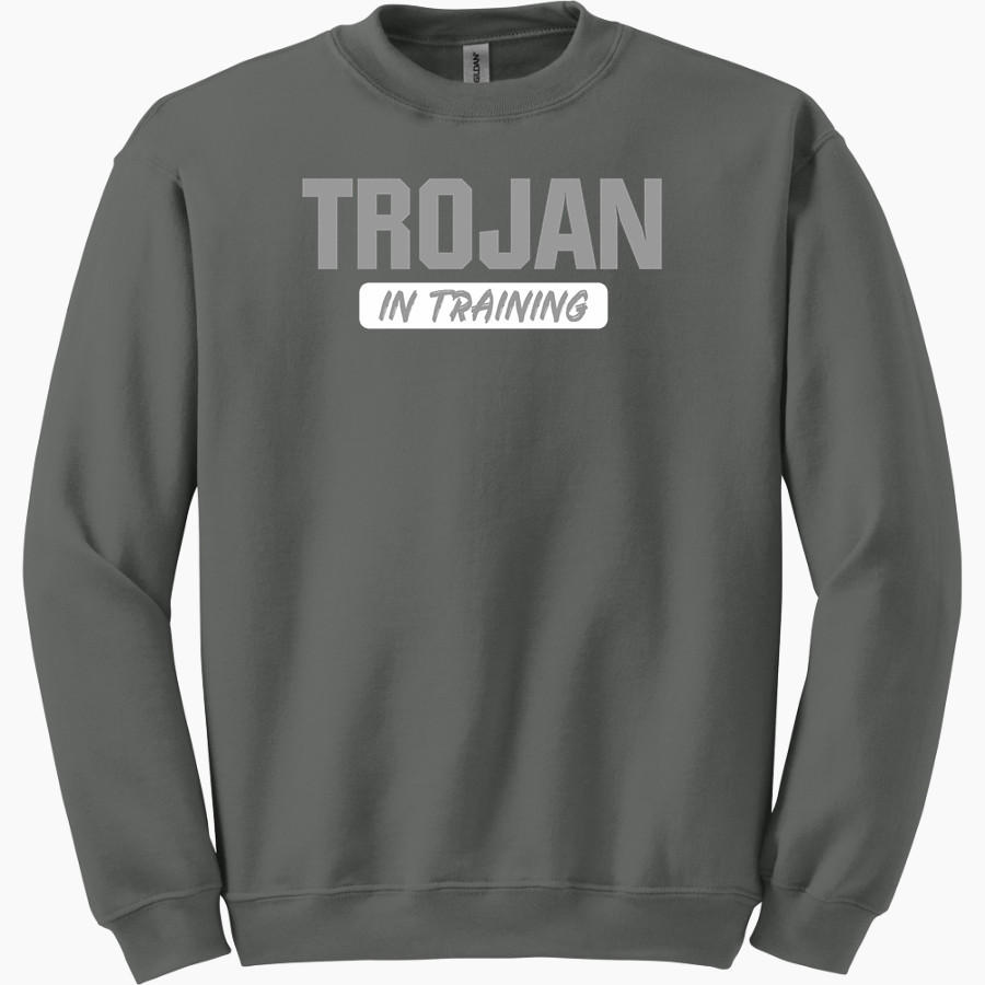 North Crawford Trojans Gildan Adult Heavy Blend Crewneck Sweatshirt