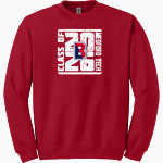 Medford Tech Jaguars <span class="pdp-name-mascot">Medford Tech High School Jaguars</span> Gildan Adult Heavy Blend Crewneck Sweatshirt Front Thumbnail