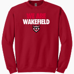Wakefield Owls <span class="pdp-name-mascot">Wakefield Country Day School Owls</span> Gildan Adult Heavy Blend Crewneck Sweatshirt Front Thumbnail
