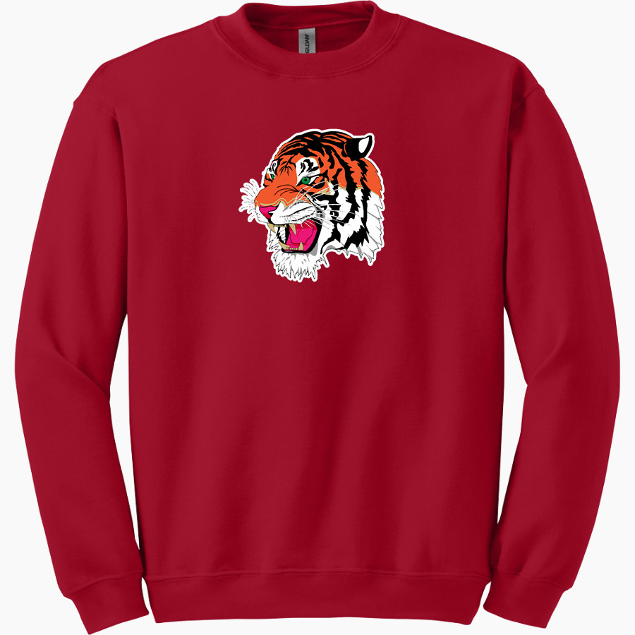 LEAD HILL HIGH SCHOOL TIGERS <span class="pdp-name-mascot">LEAD HILL TIGERS</span> Gildan Adult Heavy Blend Crewneck Sweatshirt