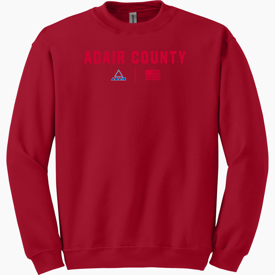 ADAIR COUNTY HIGH SCHOOL INDIANS <span class="pdp-name-mascot">ADAIR COUNTY INDIANS</span> Gildan Adult Heavy Blend Crewneck Sweatshirt