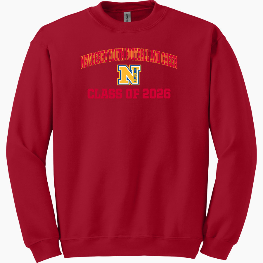 Newberry Youth Football And Cheer Panthers <span class="pdp-name-mascot">Newberry Youth Football And Cheer Panthers</span> Gildan Adult Heavy Blend Crewneck Sweatshirt