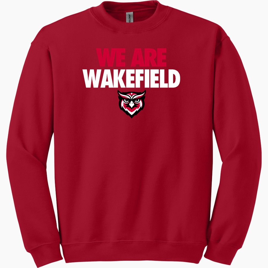 Wakefield Owls <span class="pdp-name-mascot">Wakefield Country Day School Owls</span> Gildan Adult Heavy Blend Crewneck Sweatshirt