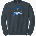 Crow Tigers Gildan Adult Heavy Blend Crewneck Sweatshirt Front Thumbnail