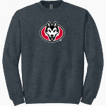 St. Cloud State University The Official Online Store <span class="pdp-name-mascot">St. Cloud State Huskies</span> Gildan Adult Heavy Blend Crewneck Sweatshirt Front Thumbnail