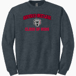 Harvard-Westlake The Official Online Store Gildan Adult Heavy Blend Crewneck Sweatshirt Front Thumbnail