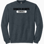 Shaker Heights Schools <span class="pdp-name-mascot">Shaker Heights</span> Gildan Adult Heavy Blend Crewneck Sweatshirt Front Thumbnail