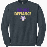 Defiance College Yellow Jackets Gildan Adult Heavy Blend Crewneck Sweatshirt Front Thumbnail