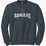 Olympic College Official Store of the Rangers <span class="pdp-name-mascot">Olympic College Rangers</span> Gildan Adult Heavy Blend Crewneck Sweatshirt Front Thumbnail