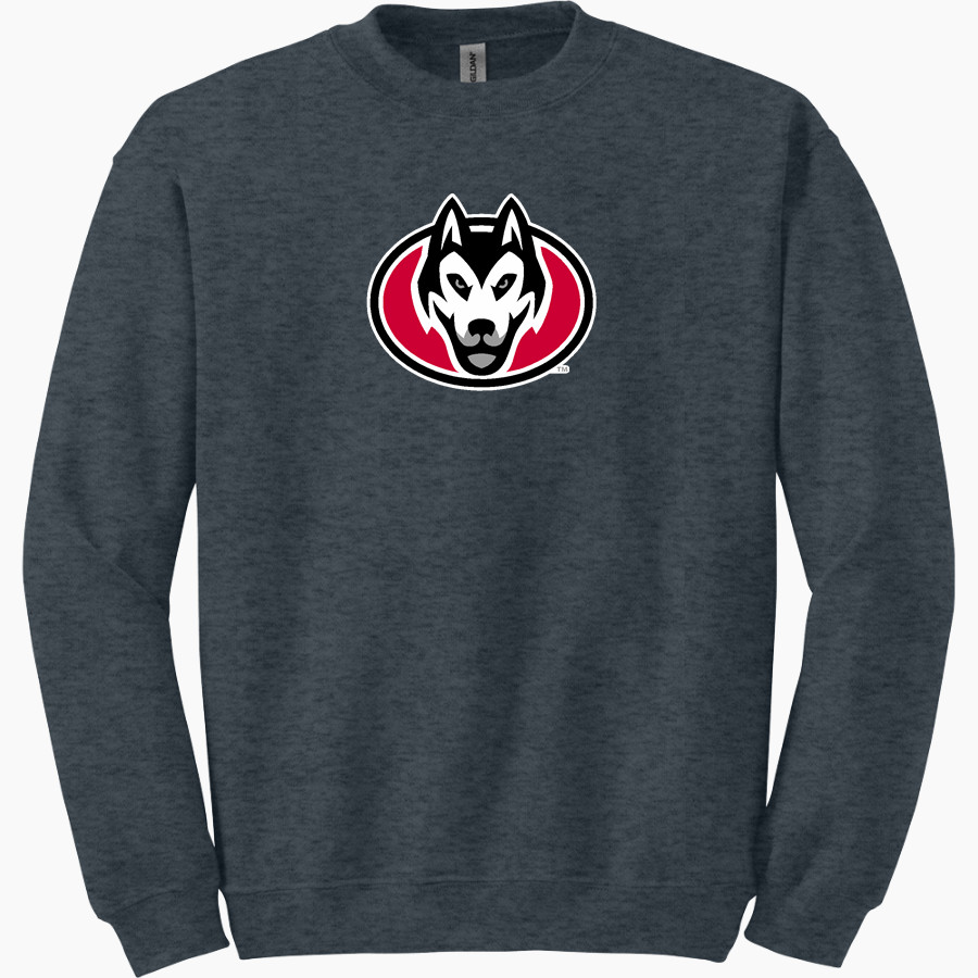 St. Cloud State University The Official Online Store <span class="pdp-name-mascot">St. Cloud State Huskies</span> Gildan Adult Heavy Blend Crewneck Sweatshirt