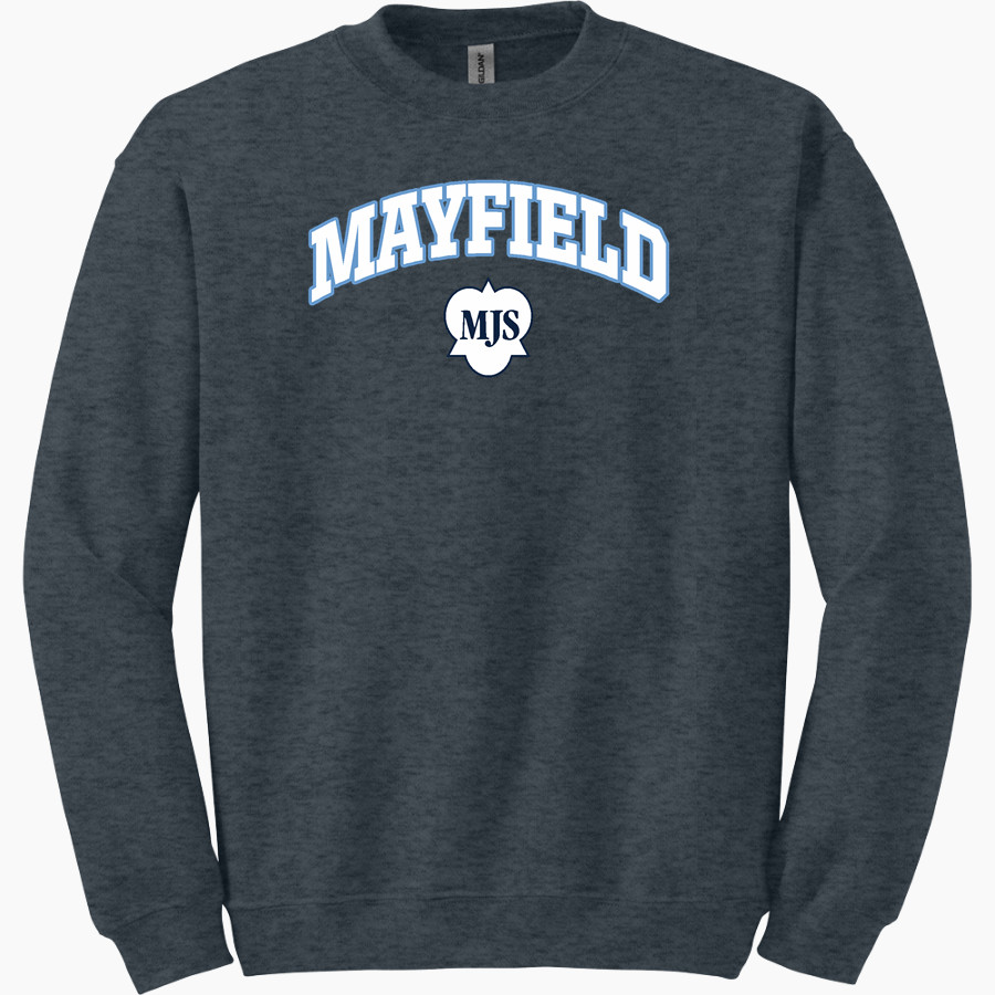 Mayfield Junior School Mustangs Online Store Gildan Adult Heavy Blend Crewneck Sweatshirt