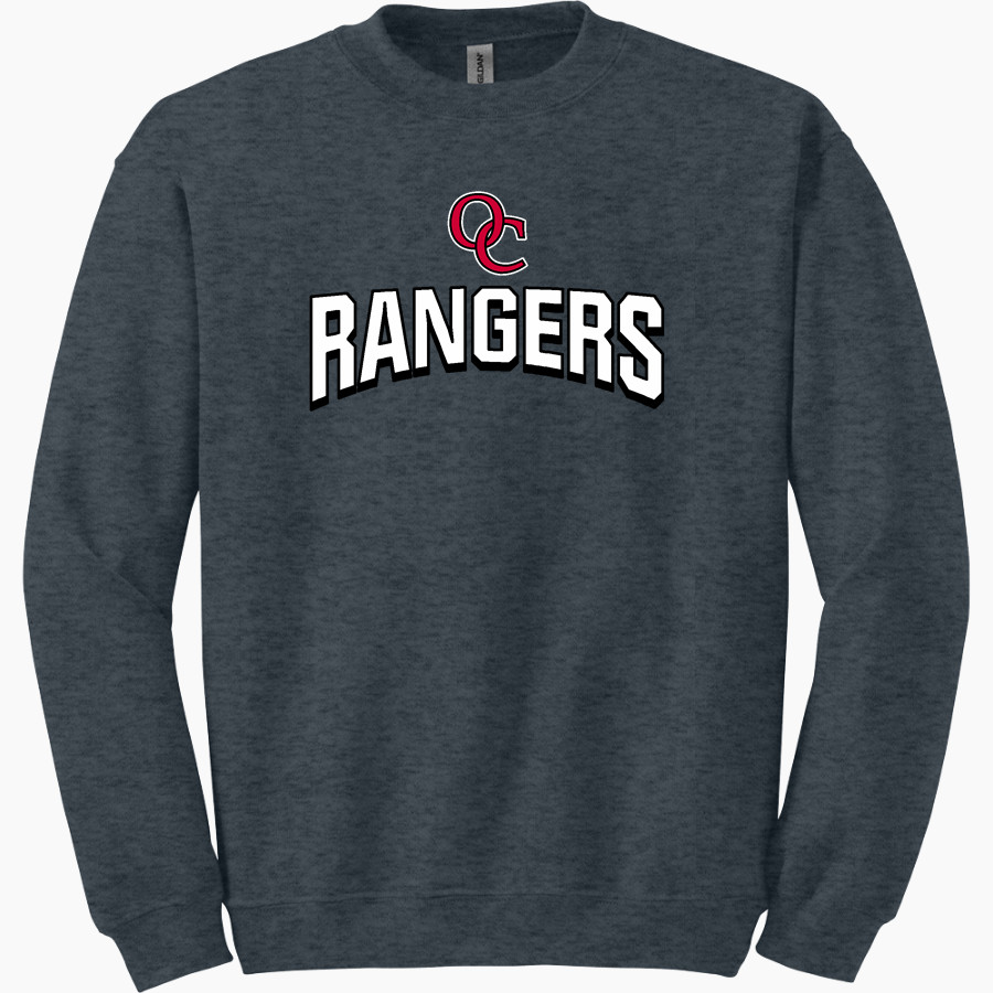 Olympic College Official Store of the Rangers <span class="pdp-name-mascot">Olympic College Rangers</span> Gildan Adult Heavy Blend Crewneck Sweatshirt