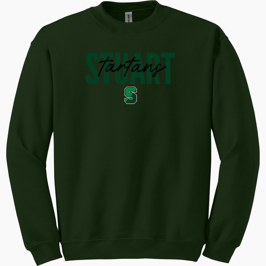 Stuart Tartans <span class="pdp-name-mascot">Stuart Country Day Tartans</span> Gildan Adult Heavy Blend Crewneck Sweatshirt