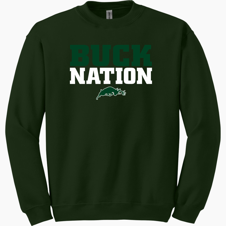 PINE RIVER HIGH SCHOOL BUCKS <span class="pdp-name-mascot">PINE RIVER BUCKS</span> Gildan Adult Heavy Blend Crewneck Sweatshirt