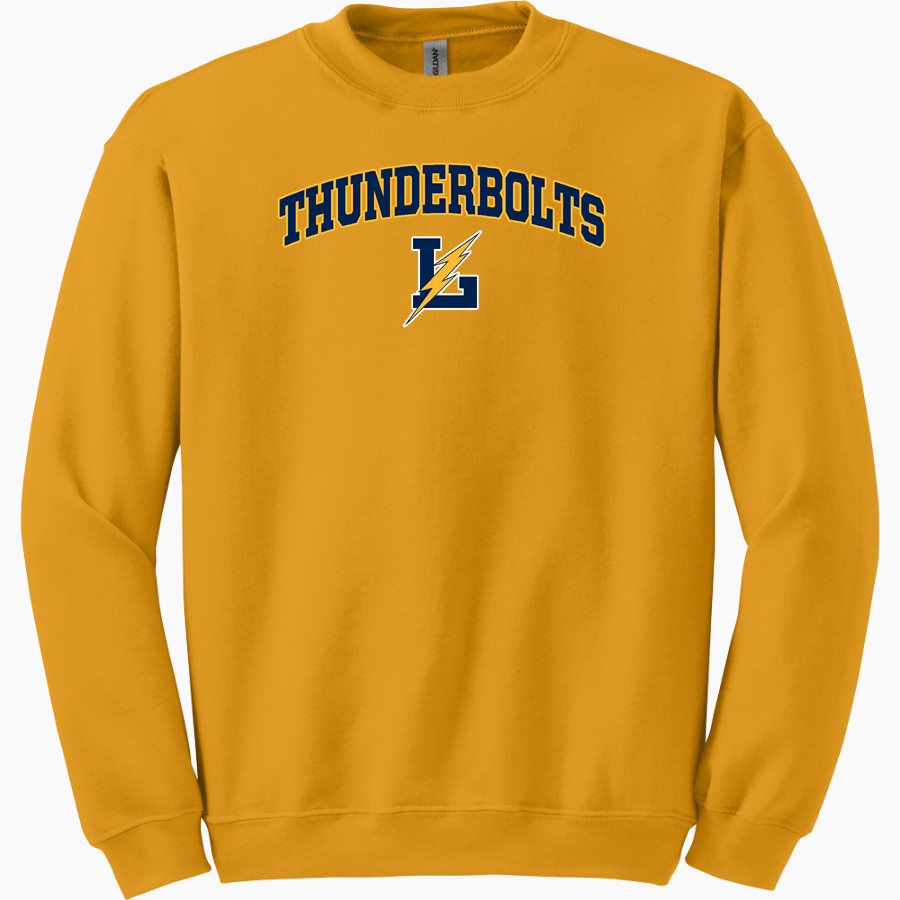LITTLESTOWN HIGH SCHOOL THUNDERBOLTS Gildan Adult Heavy Blend Crewneck Sweatshirt