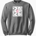 Dunedin Falcons Gildan Adult Heavy Blend Crewneck Sweatshirt Front Thumbnail