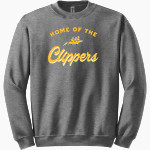 Concordia Clippers Gildan Adult Heavy Blend Crewneck Sweatshirt Front Thumbnail