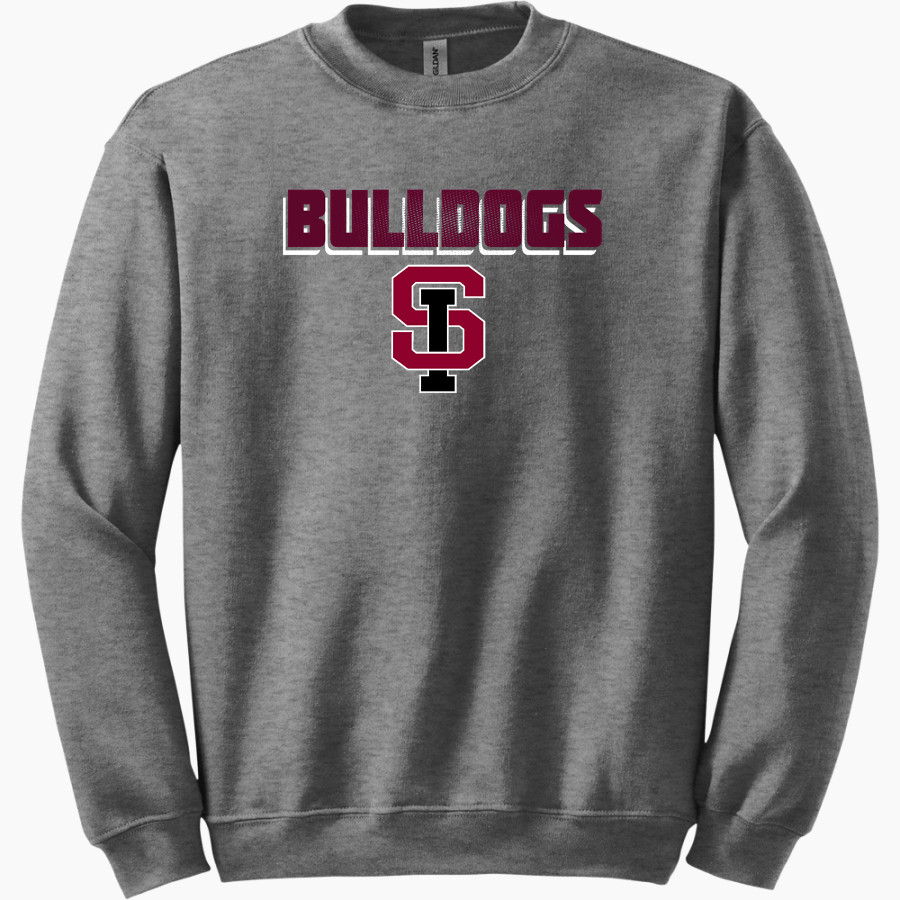 Springfield International Charter School <span class="pdp-name-mascot">SABIS INT'L BULLDOGS</span> Gildan Adult Heavy Blend Crewneck Sweatshirt