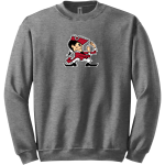 Pulaski Red Raiders <span class="pdp-name-mascot">Pulaski Red Reaiders</span> Gildan Adult Heavy Blend Crewneck Sweatshirt Front Thumbnail
