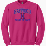 HAYWOOD TOMCATS ONLINE STORE <span class="pdp-name-mascot">HAYWOOD TOMCATS</span> Gildan Adult Heavy Blend Crewneck Sweatshirt Front Thumbnail