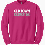 Old Town Coyotes <span class="pdp-name-mascot">Old Town Coyotes</span> Gildan Adult Heavy Blend Crewneck Sweatshirt Front Thumbnail