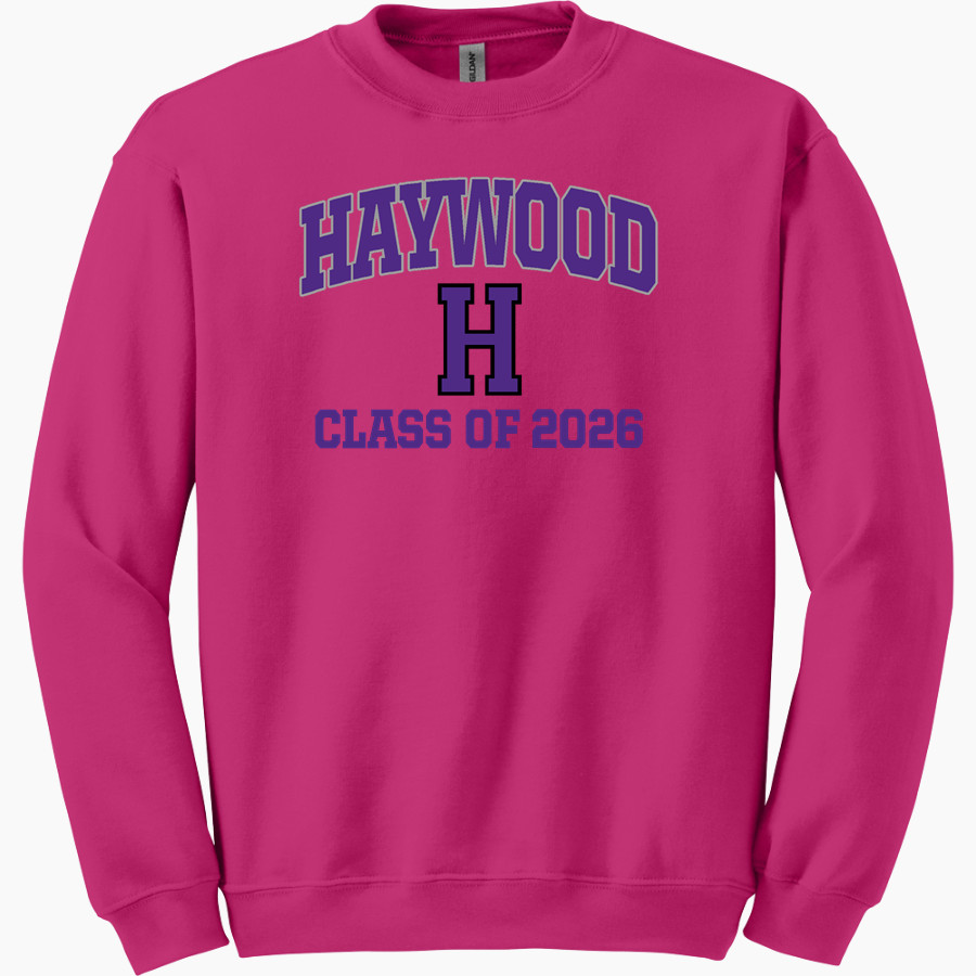 HAYWOOD TOMCATS ONLINE STORE <span class="pdp-name-mascot">HAYWOOD TOMCATS</span> Gildan Adult Heavy Blend Crewneck Sweatshirt