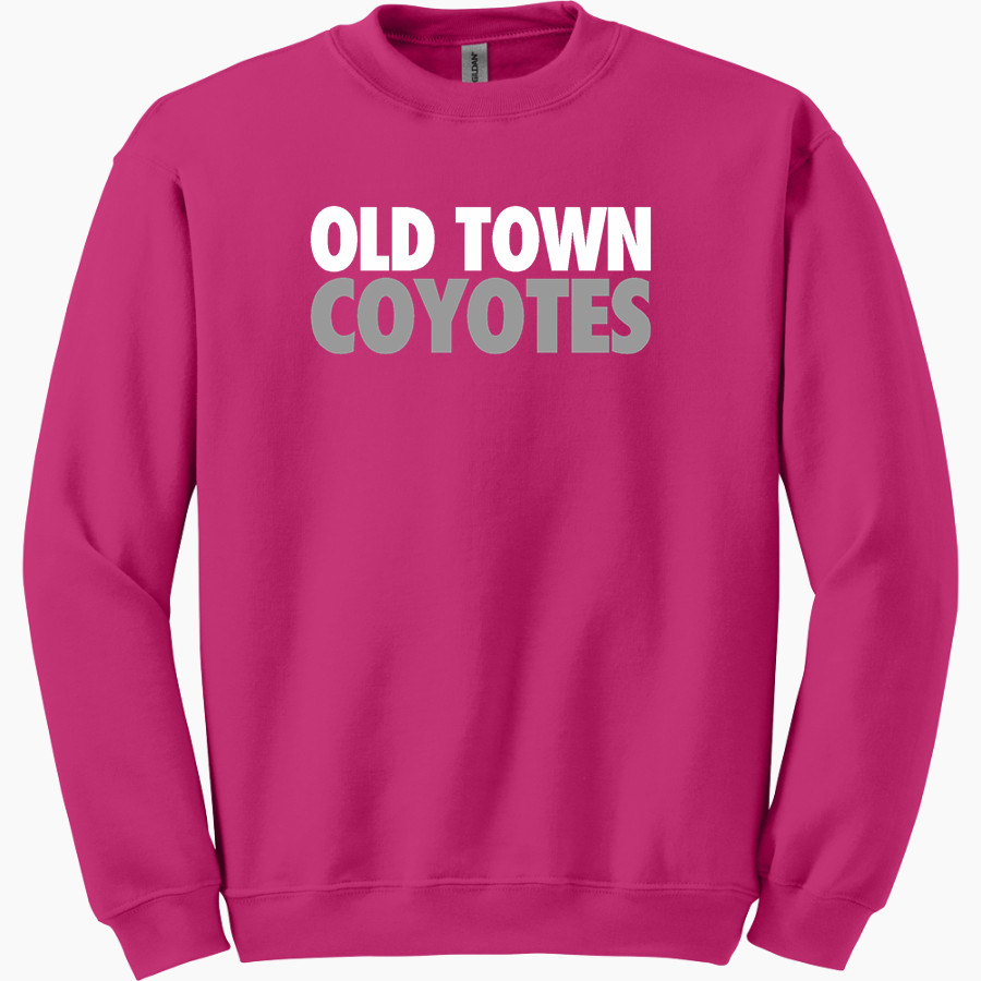 Old Town Coyotes <span class="pdp-name-mascot">Old Town Coyotes</span> Gildan Adult Heavy Blend Crewneck Sweatshirt
