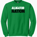 Advanced Learning Academy Alligators Gildan Adult Heavy Blend Crewneck Sweatshirt Front Thumbnail