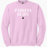 Paideia High Bears <span class="pdp-name-mascot">Paideia High School Bears</span> Gildan Adult Heavy Blend Crewneck Sweatshirt Front Thumbnail