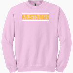 Greasewood Springs Community School Mustangs <span class="pdp-name-mascot">Greasewood Spring Community School Mustangs</span> Gildan Adult Heavy Blend Crewneck Sweatshirt Front Thumbnail