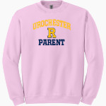 Rochester YellowJackets <span class="pdp-name-mascot">University of Rochester Athletics</span> Gildan Adult Heavy Blend Crewneck Sweatshirt Front Thumbnail