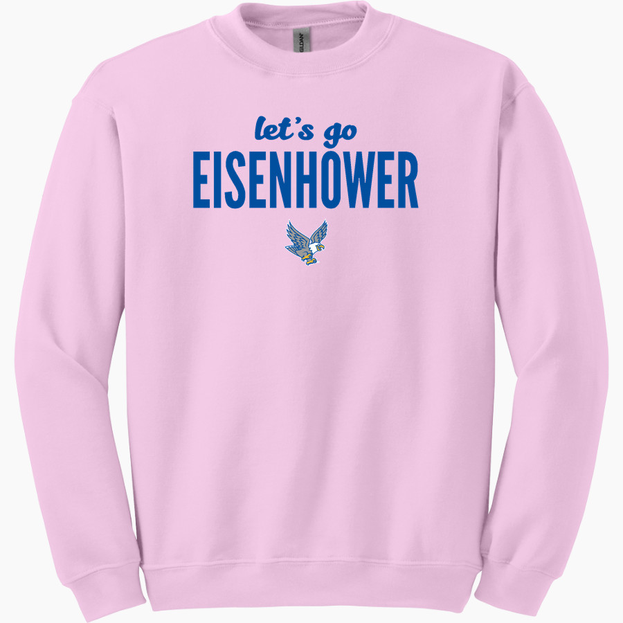 Eisenhower Elementary School Eagles <span class="pdp-name-mascot">Eisenhower Elementary School Eagles</span> Gildan Adult Heavy Blend Crewneck Sweatshirt