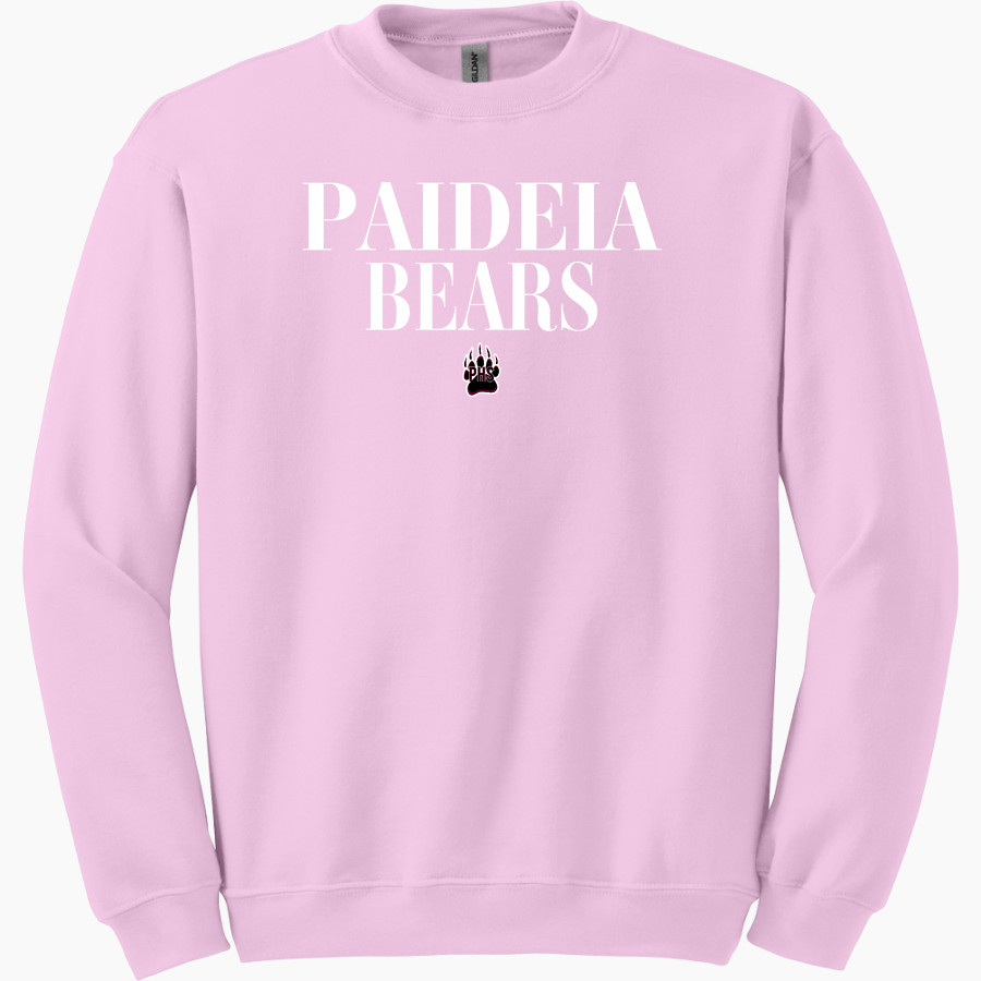 Paideia High Bears <span class="pdp-name-mascot">Paideia High School Bears</span> Gildan Adult Heavy Blend Crewneck Sweatshirt