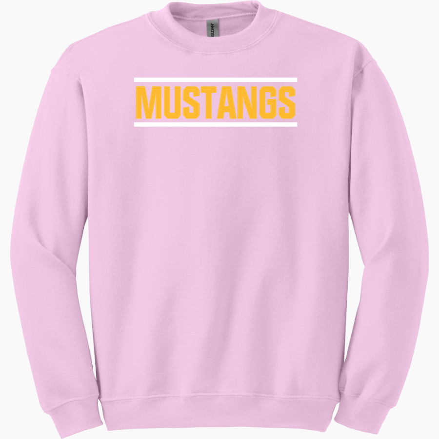 Greasewood Springs Community School Mustangs <span class="pdp-name-mascot">Greasewood Spring Community School Mustangs</span> Gildan Adult Heavy Blend Crewneck Sweatshirt