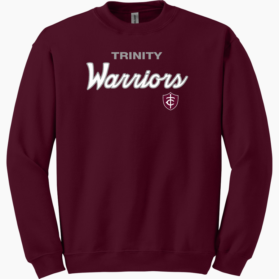 Trinity Warriors <span class="pdp-name-mascot">Trinity Christian Warriors</span> Gildan Adult Heavy Blend Crewneck Sweatshirt