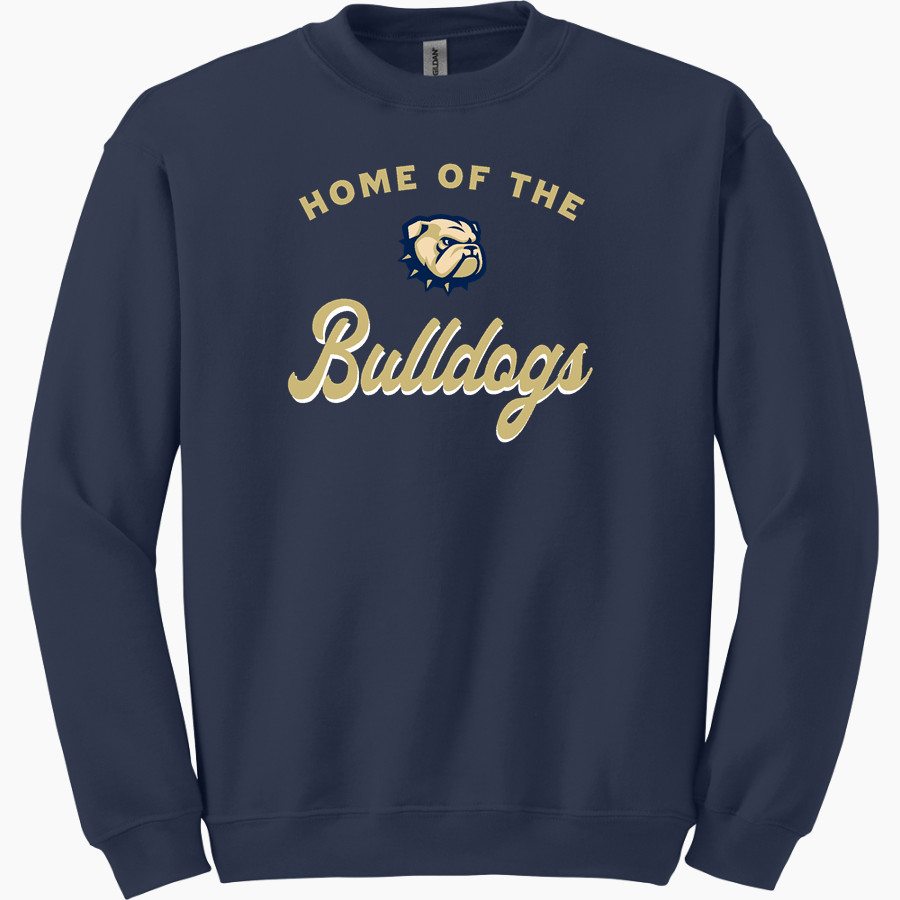 Wingate University Bulldogs Gildan Adult Heavy Blend Crewneck Sweatshirt
