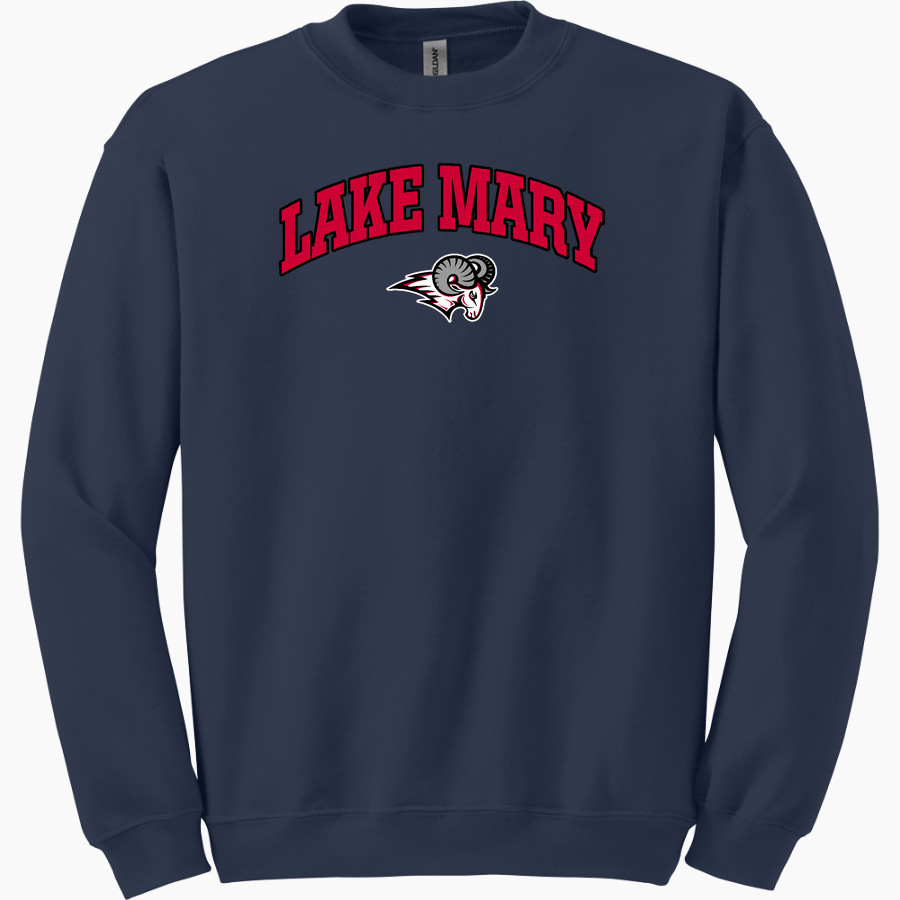 Lake Mary Rams <span class="pdp-name-mascot">Lake Mary Rams</span> Gildan Adult Heavy Blend Crewneck Sweatshirt