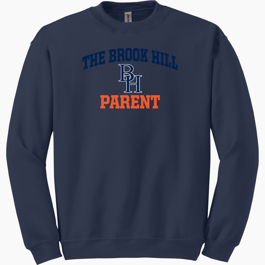 THE BROOK HILL HIGH SCHOOL GUARD <span class="pdp-name-mascot">THE BROOK HILL GUARD /THE</span> Gildan Adult Heavy Blend Crewneck Sweatshirt