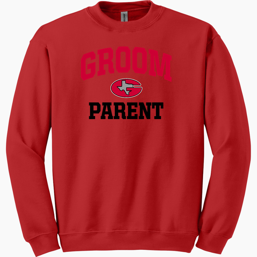 GROOM HIGH SCHOOL TIGERS Gildan Adult Heavy Blend Crewneck Sweatshirt