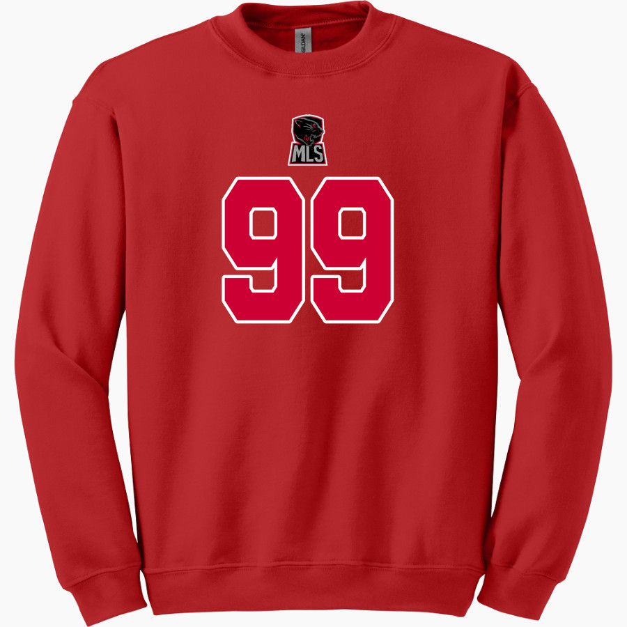 Martin Luther School Cougars <span class="pdp-name-mascot">Martin Luther Cougars</span> Gildan Adult Heavy Blend Crewneck Sweatshirt