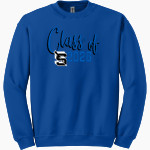 SEBRING HIGH SCHOOL BLUE STREAKS <span class="pdp-name-mascot">SEBRING BLUE STREAKS</span> Gildan Adult Heavy Blend Crewneck Sweatshirt Front Thumbnail