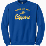 Concordia Clippers Gildan Adult Heavy Blend Crewneck Sweatshirt Front Thumbnail